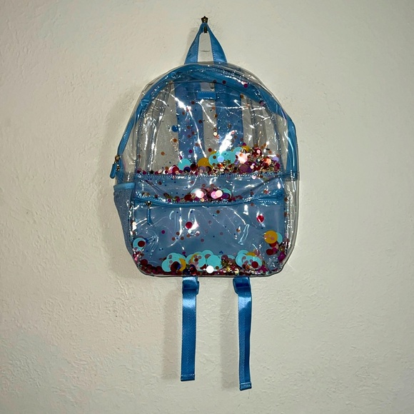 Packed party confetti backpack book bag - Picture 3 of 5